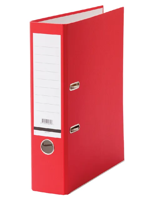 Ordner Qbasic A4 80mm karton rood-1