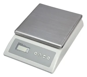 Pakketweger MAUL Count 10kg metalen plateau 17x17.5cm 220V + batterij grijs-1