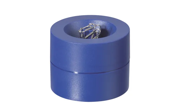 Papercliphouder MAUL Pro Ø73mmx60mm blauw-1