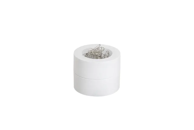 Papercliphouder MAUL Pro Ø73mmx60mm wit-1