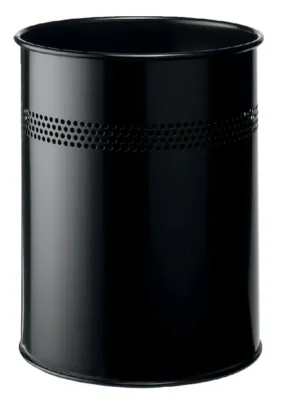 Papierbak Durable 3300-01 15liter 30mm perforatie zwart-1