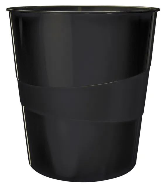 Papierbak Leitz WOW 15liter zwart-1