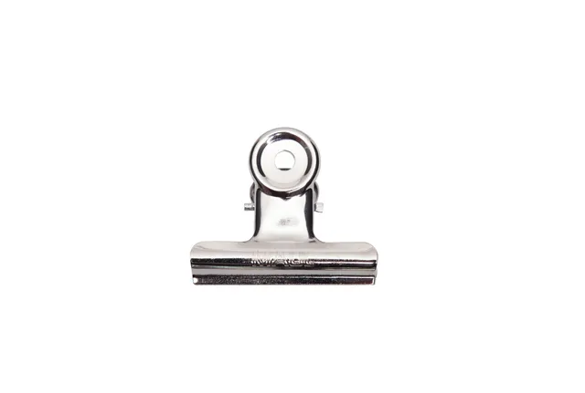 Papierklem MAUL Bulldog 50mm capaciteit 20mm zilver 10 stuks-1