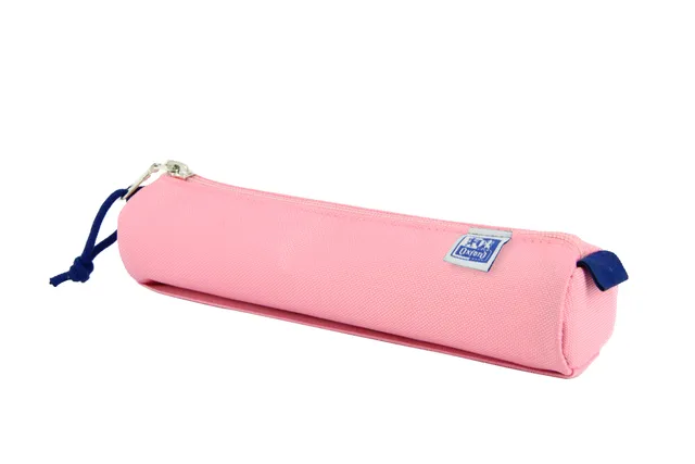Pennenetui Oxford rond roze-1