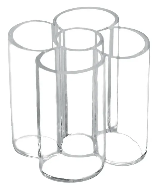 Pennenkoker MAUL 5 vaks rond Ø 10cm acryl-1