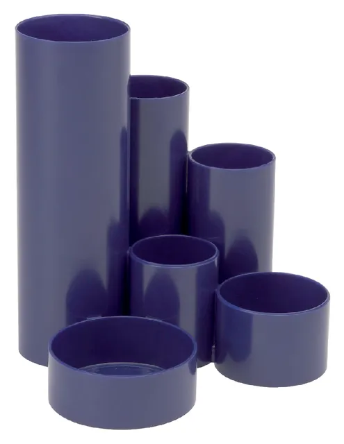 Pennenkoker MAUL Tubo blauw 6-vaks Ø15x12.5cm-1