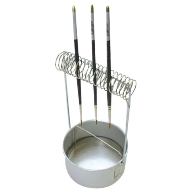 Penselenwasbak Conda spiraal metaal-1