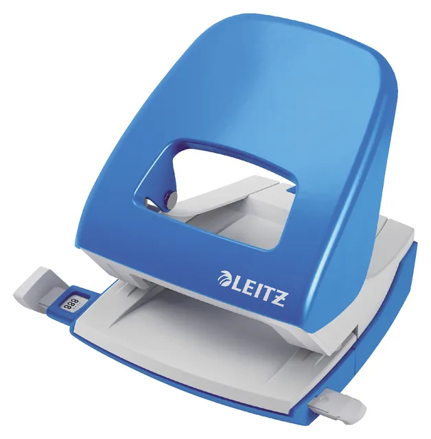 Perforator Leitz NeXXt 5008 2-gaats 30vel lichtblauw-1