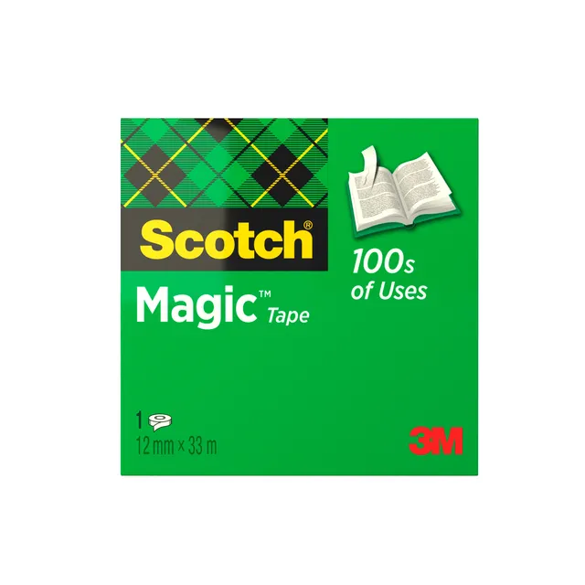Plakband Scotch Magic 810 12mmx33m onzichtbaar mat-4