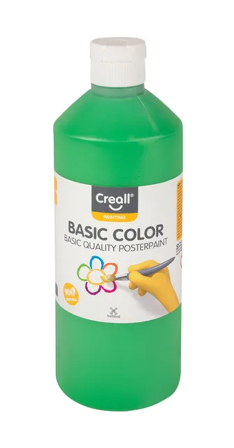 Plakkaatverf Creall Basic middengroen 500ml-1