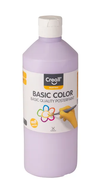 Plakkaatverf Creall basic pastel violet 500ml-1
