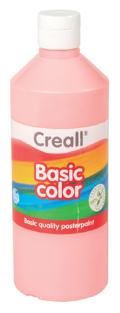 Plakkaatverf Creall basic roze 500ml-1
