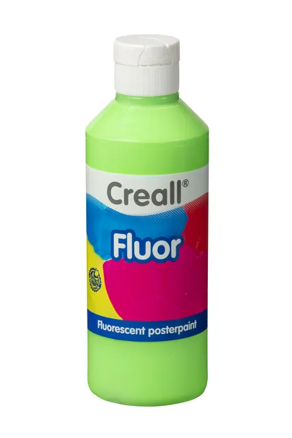 Plakkaatverf Creall fluor groen 250ml-1