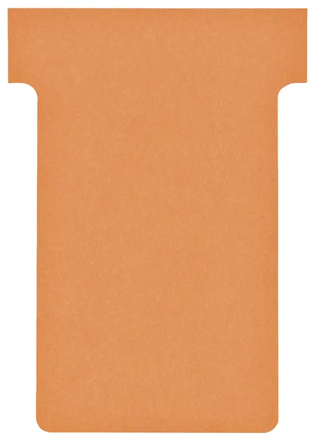 Planbord T-kaart Nobo nr 2 48mm oranje 100 stuks-1