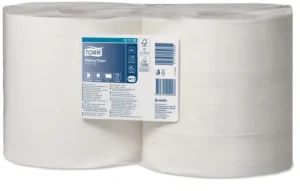 Poetspapier Tork Wiping Advanced Combi W1/2 1-laags 460m wit 131135-1