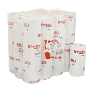 Poetsrol WypAll L10 1-laags 24cmx76m 24 stuks à 165 vel wit 7236-1