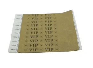 Polsbandje CombiCraft met opdruk VIP wit 100 stuks-1