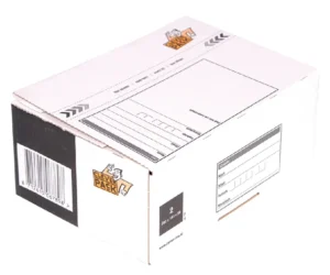 Postpakketbox 2 CleverPack 200x140x80mm wit pak à 25 stuks-1