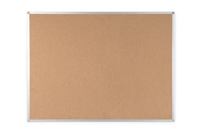 Prikbord Quantore 120x90cm kurk-1