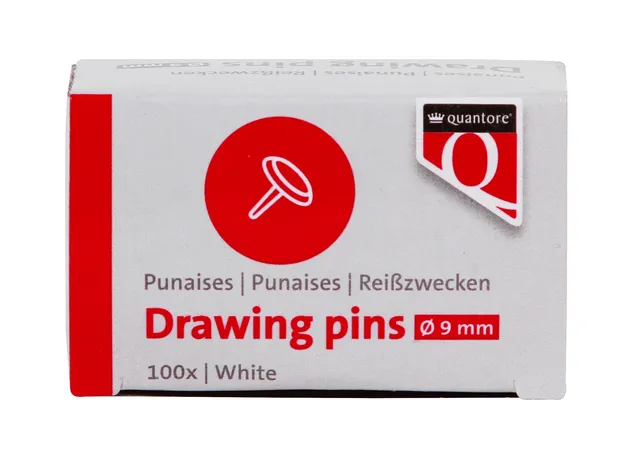 Punaises Quantore 100 stuks wit-1
