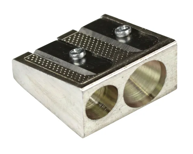 Puntenslijper Aristo metaal dubbel kegelvorm-1