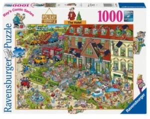 Puzzel Ray Comics Holiday resort 2 The hotel 1000 stukjes-1