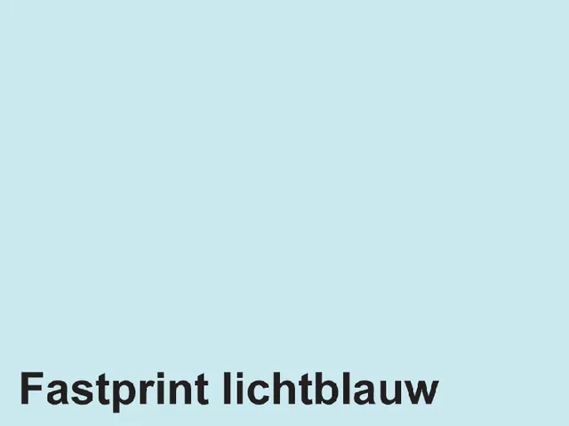 Receptpapier Fastprint A6 80gr lichtblauw 2000 vel-1