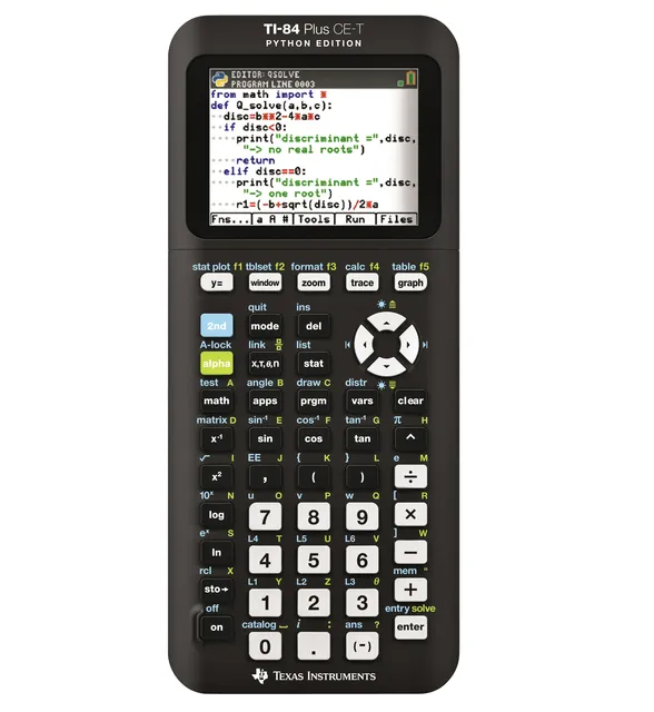 Rekenmachine TI-84 Plus CE-T Python Edition-1