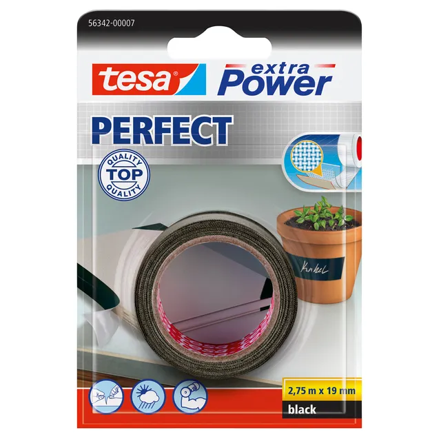 Reparatietape tesa® extra Power Perfect 2.75mx19mm zwart-1