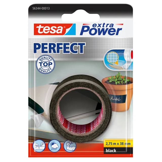 Reparatietape tesa® extra Power Perfect 2.75mx38mm zwart-1