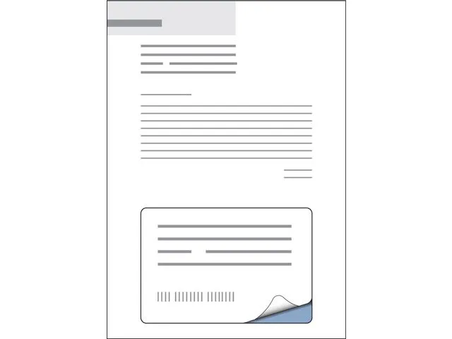 Retourlabel PostNL IEZZY A4 1.000 vel 150x100mm 1000 labels-2