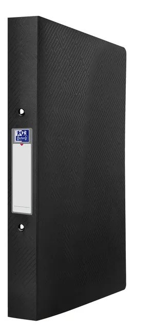 Ringband OXFORD Urban A4 rug 40mm 2 rings o-mech Ø 30mm opaak zwart-1