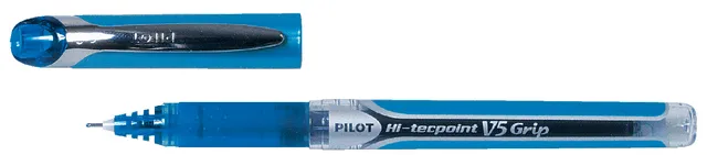 Rollerpen PILOT Hi-Tecpoint V5 Grip fijn blauw-1