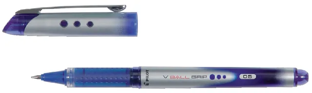 Rollerpen PILOT V-Ball Grip fijn blauw-1