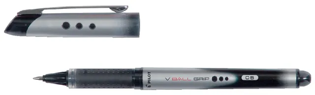 Rollerpen PILOT V-Ball Grip fijn zwart-1