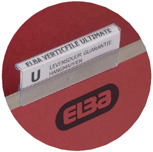 Ruiters Elba tbv vertifile hangmappen 65mm transparant 25 stuks-1