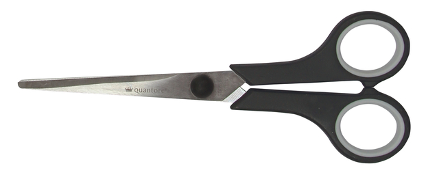 Schaar Quantore 170mm soft grip zwart-1