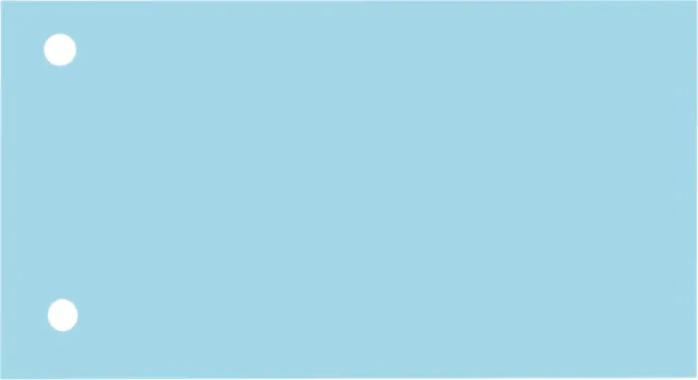 Scheidingsstrook Elba breed 225x120mm 190gr blauw 100 stuks-1