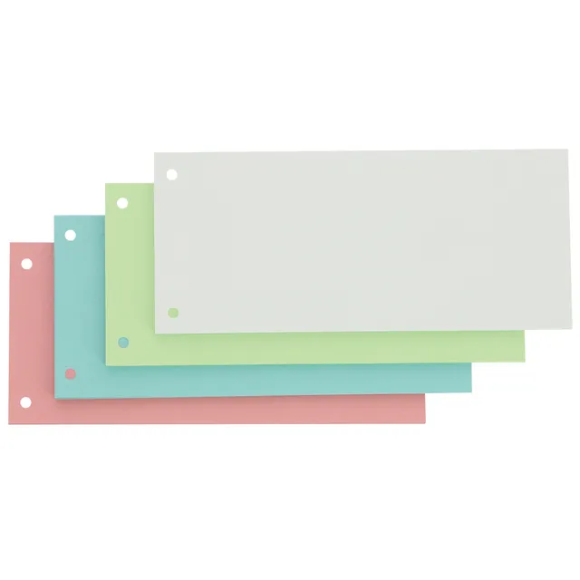 Scheidingsstrook Oxford smal 240x105mm 190gr assorti 100 stuks-1