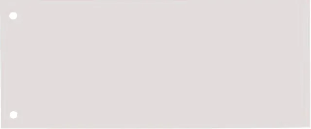 Scheidingsstrook Oxford smal 240x105mm 190gr roomwit 100 stuks-1