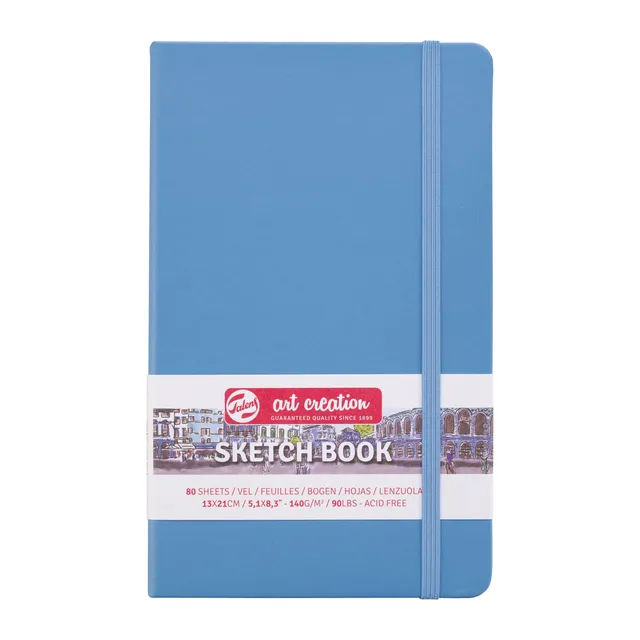 Schetsboek Talens Art Creation blauw 13x21cm 140gr 80vel-1