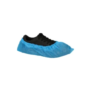 Schoenovertrek CMT 70mu geruwd maat 36-46 CPE blauw 50 stuks-1