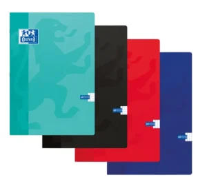 Schrift Oxford School A4 ruit 5x5mm 120 pagina's 80gr assorti-1