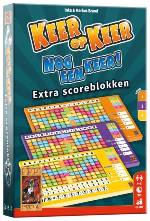 Scoreblok Keer op Keer Level 2