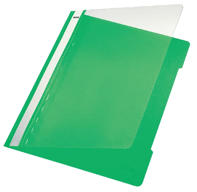 Snelhechter Leitz Standaard A4 gerecycled PP lichtgroen-1