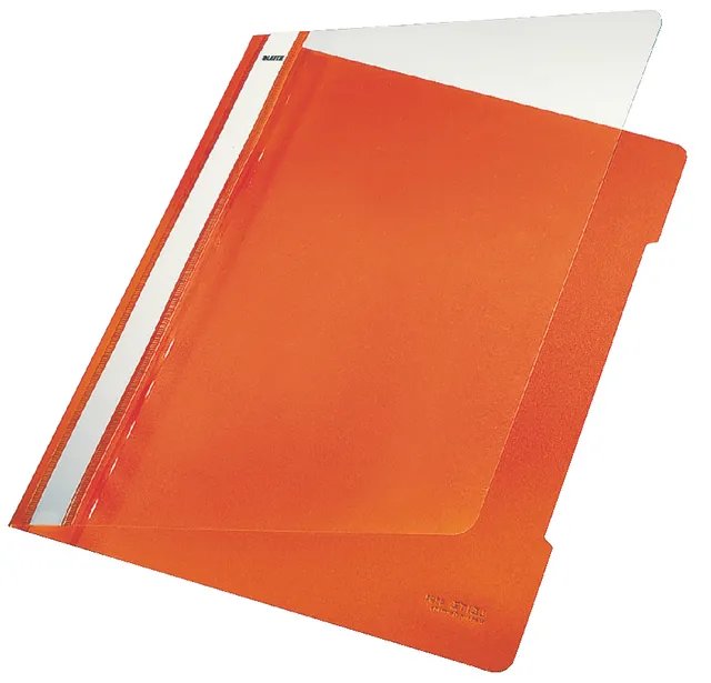Snelhechter Leitz Standaard A4 gerecycled PP oranje-1