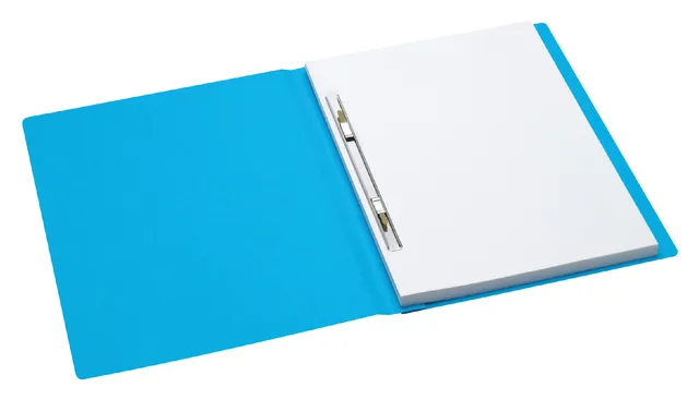 Snelhechter Secolor A4 100% gerecycled karton schuifdeklijst 250gr blauw-1