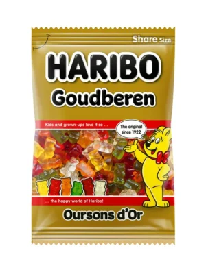 Snoep Haribo Goudbeertjes zak 250gr-1
