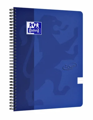 Spiraalblok Oxford Touch A4 lijn 140 pagina's 80gr blauw-1