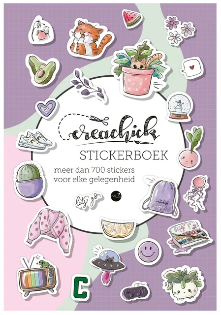 Stickerboek CreaChick A5 50 vel-1